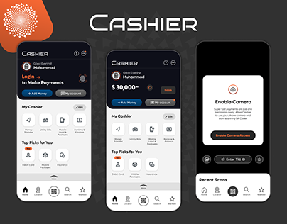 Project thumbnail - cashier mobile app