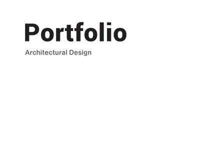 Architecture Graduate Portfolio