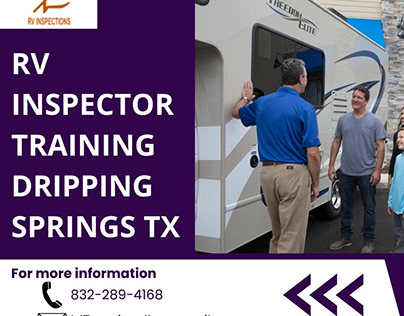 Training for RV Inspectors in Dripping Springs, Texas