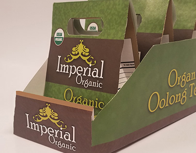 Imperial Organic Tea package Design