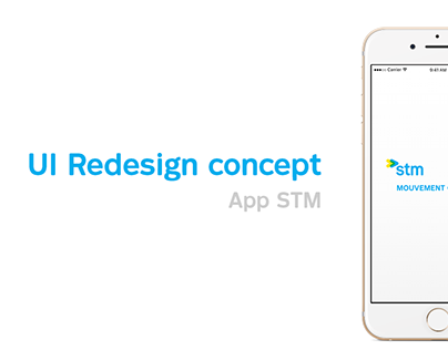 App STM - UI Redesign