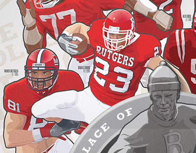 Rutgers College Football 150th Anniversary
