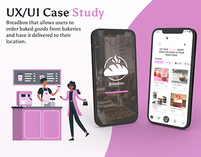 Breadbox UX/UI Case Study (Food Delivery App)