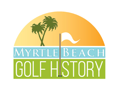 Myrtal Beach Golf History logo design