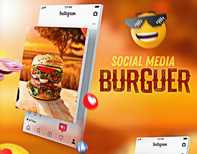 Social Media - Burger