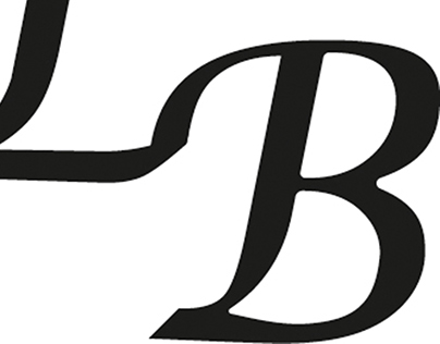 Initialen naam LB les typografie