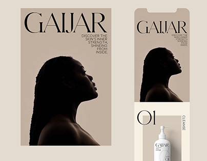 GAIJAR | Cosmetics Brand Identity