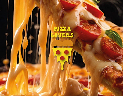 PIZZA LOVERS pizzeria branding concept