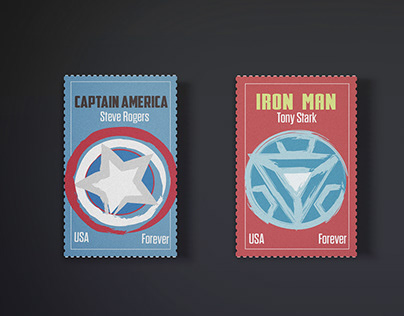Avengers Stamp Series