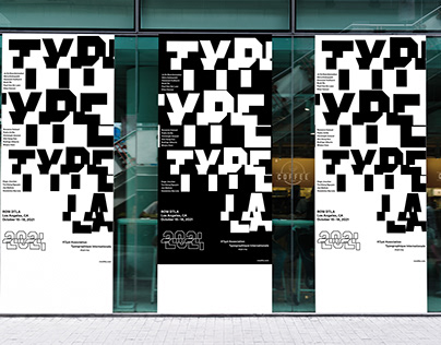 Typographic Conference Identity: Type LA 2021