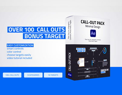 Unique Call Out pack | After Effects