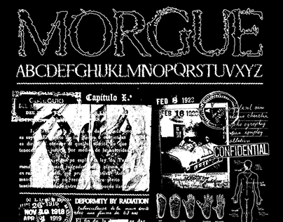 MORGUE TYPE (2 styles)