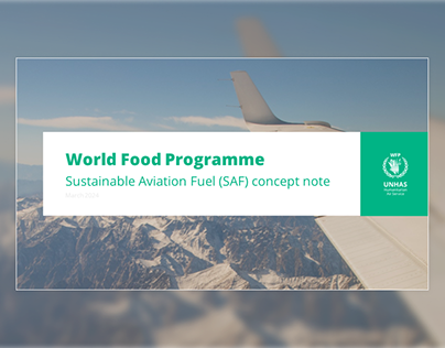 Project thumbnail - World Food Programme UNHAS Presentation