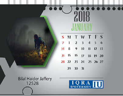 Calendar Design& Image Manipulation