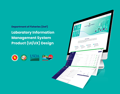 LIMS Product Design (UI/UX) for Department of Fisheries