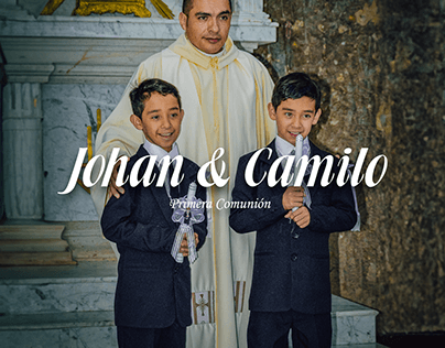 Primera Comunión Johan & Camilo