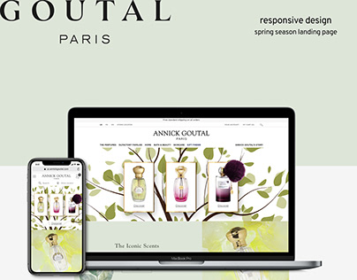 Goutal Paris: Responsive Design