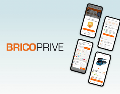 Project thumbnail - Refonte application mobile Brico Privé