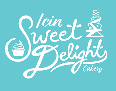 Icin Sweet Delights Cakery Branding