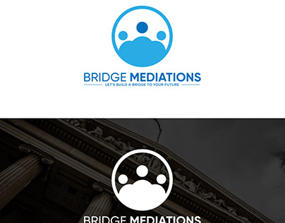 Bridge Mediation Logo design.