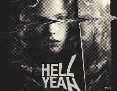Hell Yeah Album Cover Art PSD Template