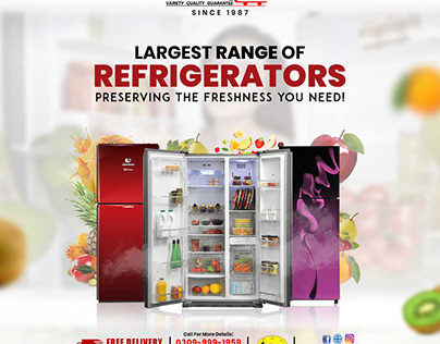 Largest Range of Refrigerators