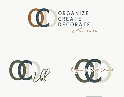 Organize Create Decorate Branding