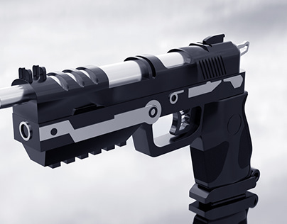 3D Pistol Model