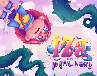 Children's book: "Iza in the mystical world"