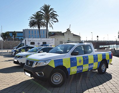 Manual i retolació vehicles policia portuària port Tgna