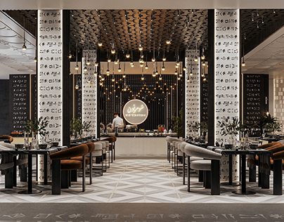 Luxury Restaurant Projects :: Photos, videos, logos, illustrations and  branding :: Behance
