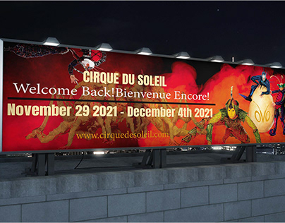Cirque Du Soleil Billboard