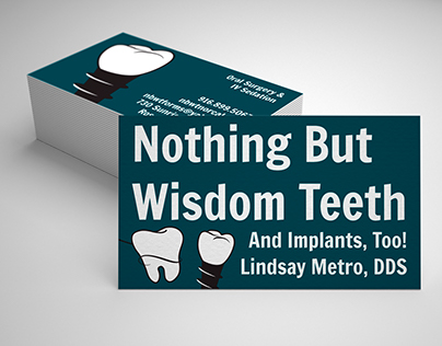 Nothing But Wisdom Teeth Cards