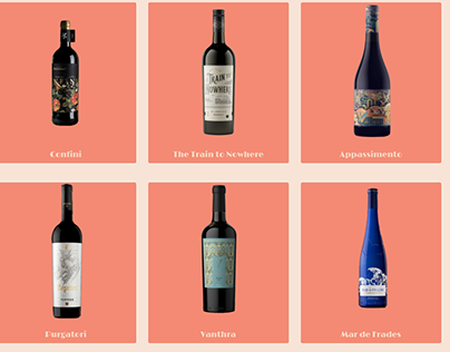 Wine Labels Collection Website