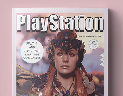 Editorial Magazine Design - PlayStation