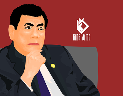 Philippine President | Rodrigo Roa Duterte - Vector Art