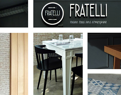 Restaurant FRATELLI concept by dumdum design