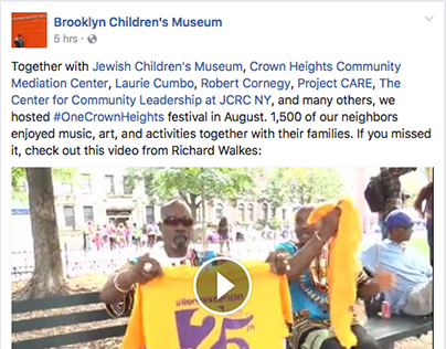Brooklyn Children's Museum Social Media Video