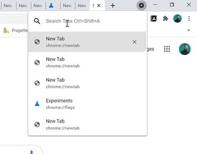 About Google Chrome’s New Tab Search Feature
