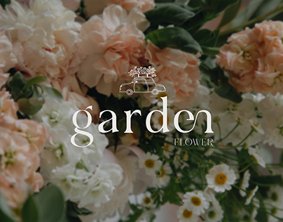 Garden Flower | flower boutique logo & brand identity
