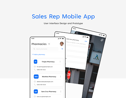 Sales Rep Mobile App