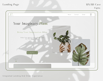 Your Imaginary Plant (Landing Page) Study Case