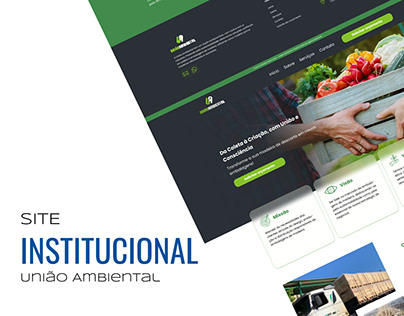 Site institucional - União Ambiental