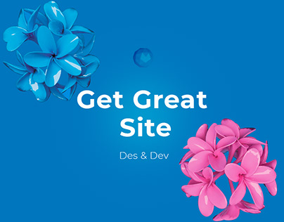 Corporate site UX UI digital agency web design