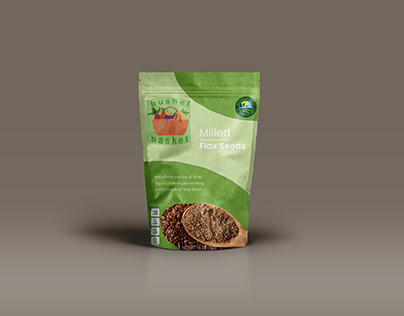 Flax Seed Package Concept