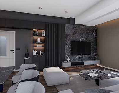 Artı Evler Salon Tasarımı (Living Room Design)