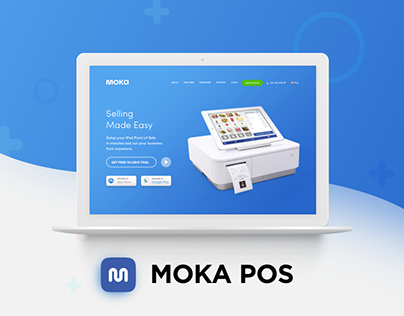 Moka Point of Sale (POS) Website Redesign