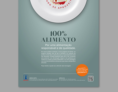 "100% Alimento" Press Ad