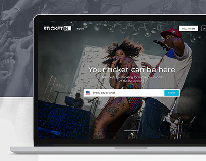 STICKET.IN - Social Search Engine for Event Tickets