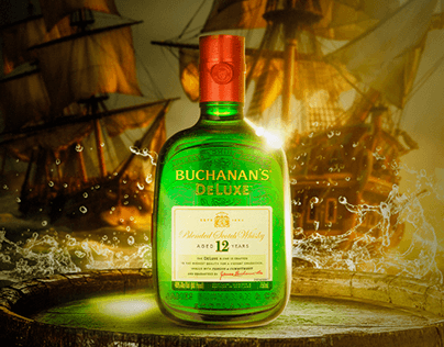 Image Manipulation Whisky Buchanan's 12 anos